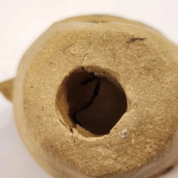 Clay Bird Sculptures Pair - Sparrow Chickadee Songbird - Picture 8 of 9